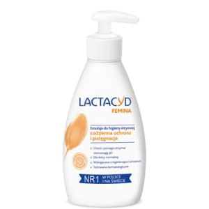 LACTACYD FEMINA emulsja do higieny intymnej z pompką 200 ml